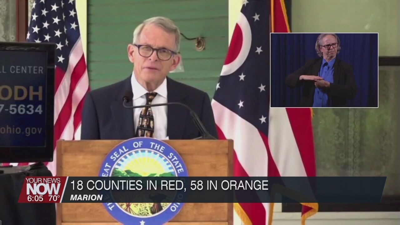 DeWine talks about rising COVID-19 cases in Ohio